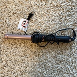 Beachwaver Black and Rose Gold Rotating Curling Iron